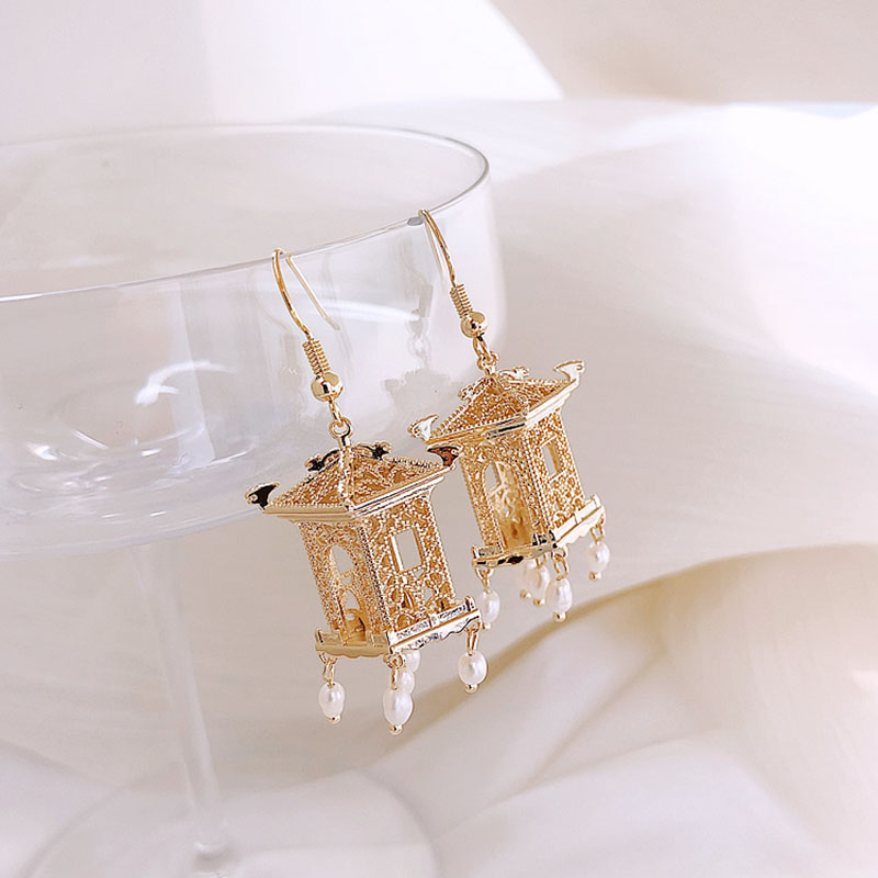 Elegant Chic Pearl Tassel Romantic Jiangnan Earrings Supplier