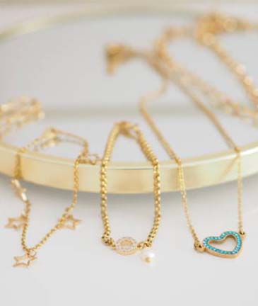 Brazilian Gold Filled Wholesale Jewelry Product Showcase