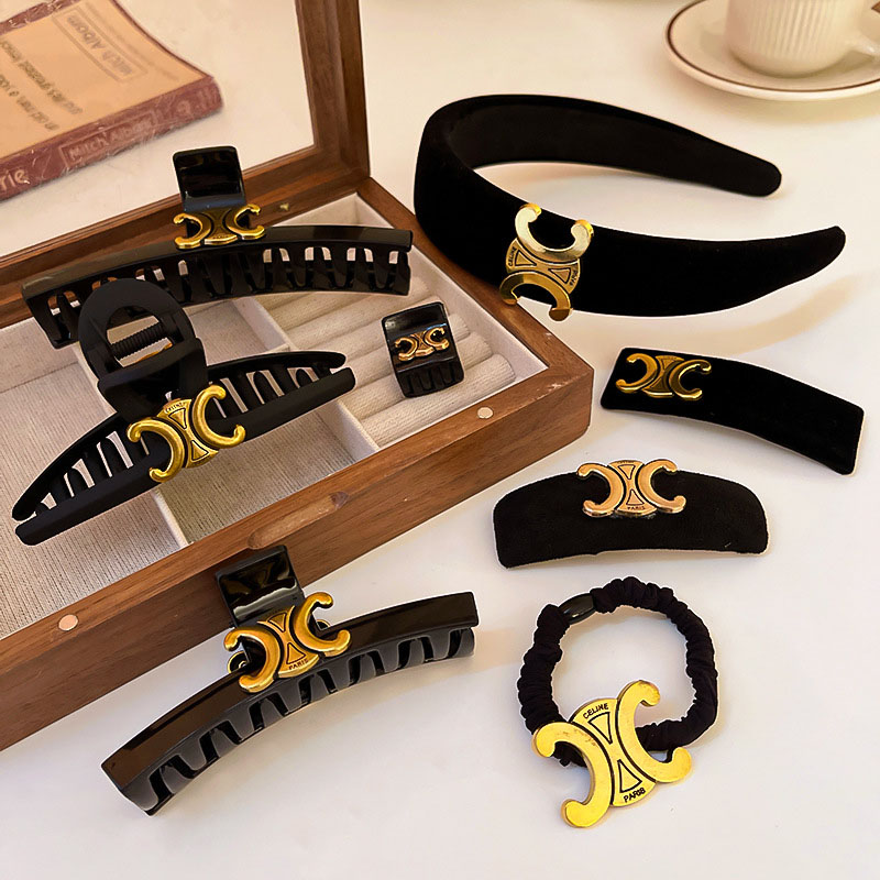 Wholesale Jewelry Letters Hair Clip Korean Simple Personality Shark Clip Fashion Retro