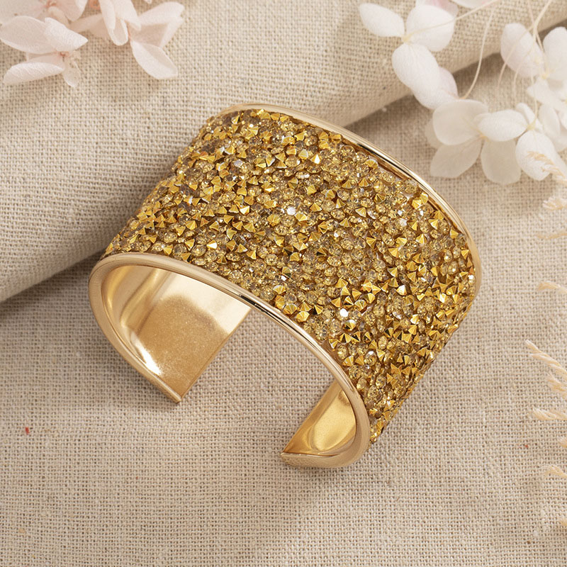 Electroplated With Diamonds Radiant Broken Diamond Light Luxury Crystal Bracelet Distributor