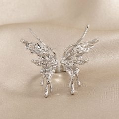 Trendy Environmental Protection Alloy Butterfly Opening Adjustable Ring Distributor