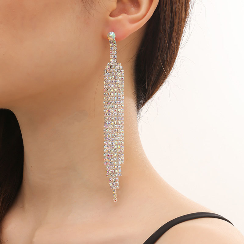 Fashion Simple Claw Chain Long Tassel Earrings Distributor