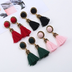 Fashion Fan Tassel Earrings Bohemian Earrings Exaggerated Popular Distributor