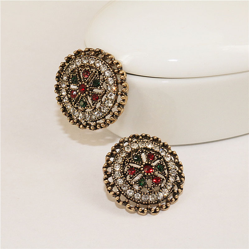 Vintage Earrings With Diamonds Exotic Bohemian Studs Distributor