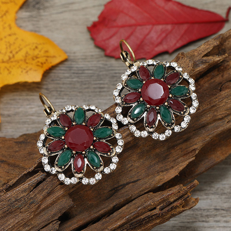 Fashion Vintage Bohemian Ethnic Earrings Simple Trend Earrings Buckle Manufacturer