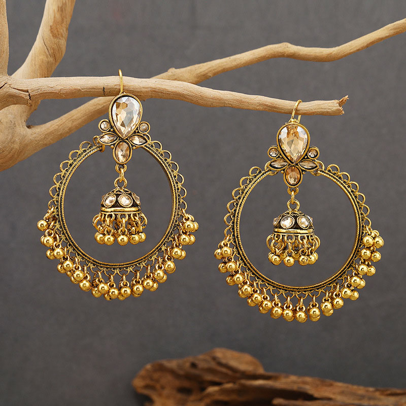 Fashion Vintage Ethnic Bohemian Court Exaggerated Earrings Manufacturer
