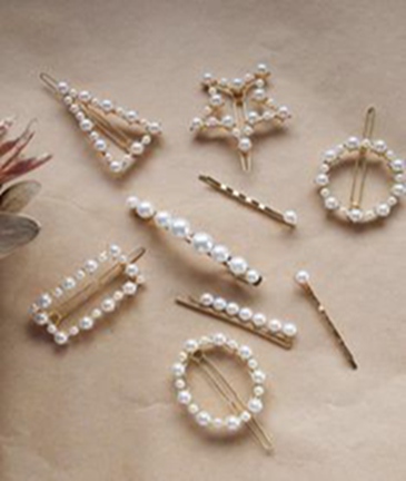 Exposición de productos de joyería etíopes