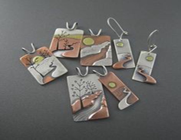 Exposición de productos de joyería etíopes