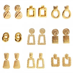 Wholesale Fashion Simple Popular Alloy Vintage Earrings