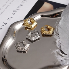 Geometric Earring Buckle French Fashion Earrings	 Distributor