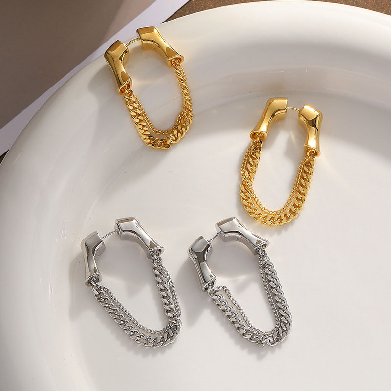 Tassel Earrings Chain Personality Simple Fashion Earrings	 Distributor
