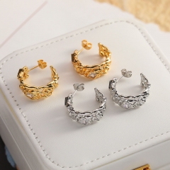 Temperament C-shaped Earrings Korean Earrings	 Supplier