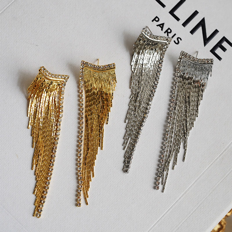 Tassel Earrings Zircon Earrings	 Vendors