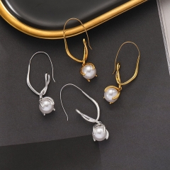 Pearl Earrings Twisted Line Earrings	 Supplier