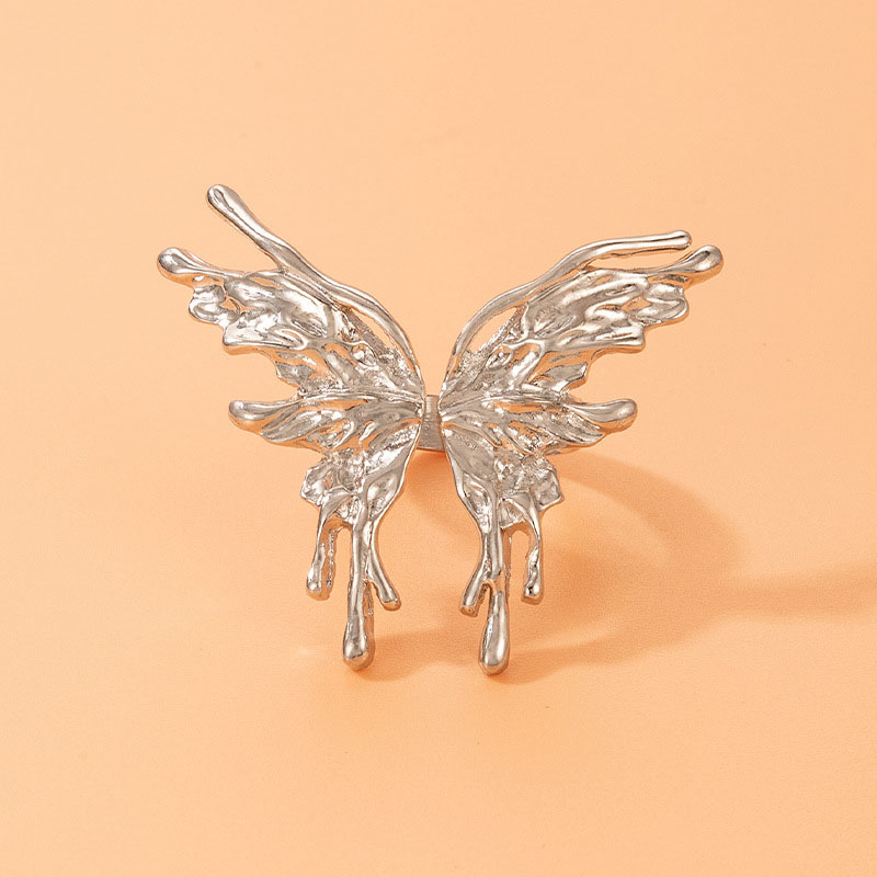 Personalized Creative Three-dimensional Butterfly Open Ring Vendor