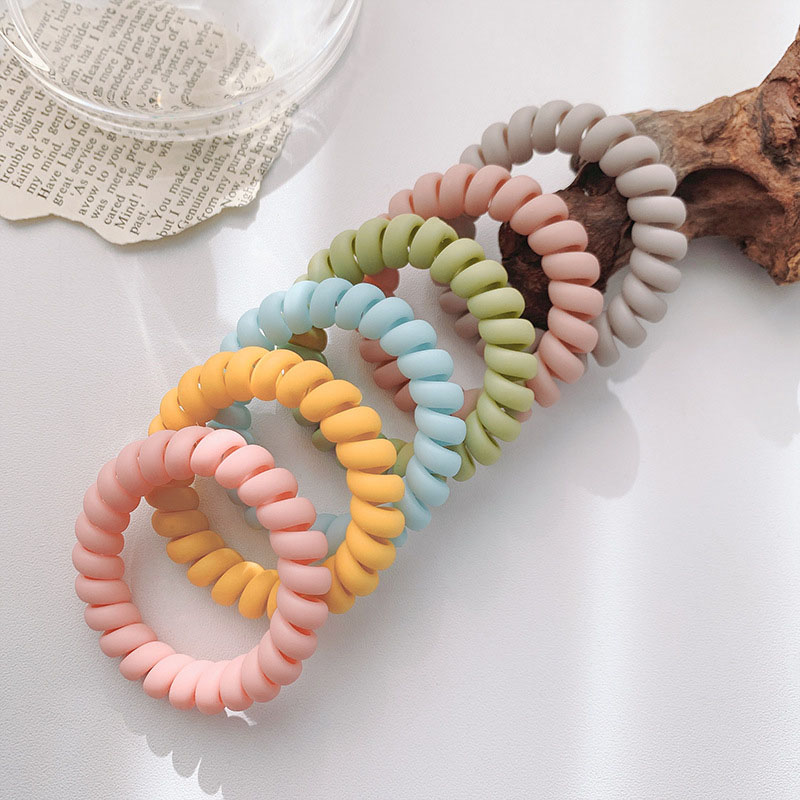 Korean Version Of The Colorful Fashion Sweet Simple Phone Line Head Rope Supplier