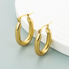 Fashion U-shaped Titanium Steel Personality Hip-hop Punk Earrings Supplier