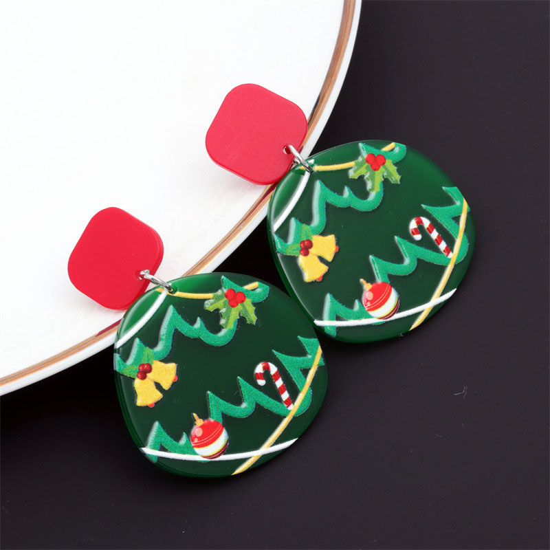 Wholesale Christmas Tree Earrings