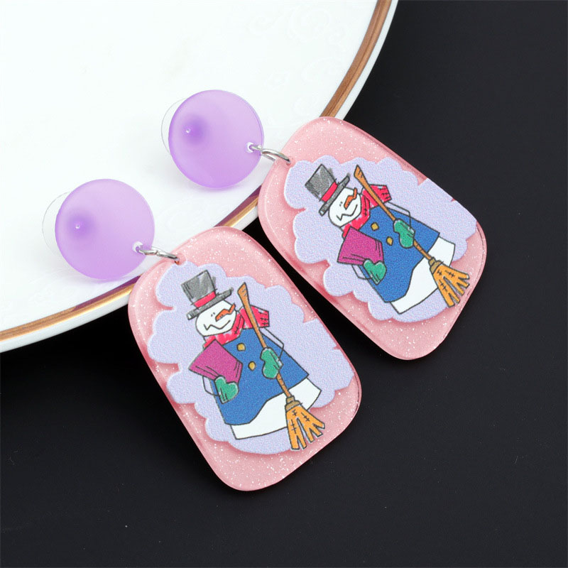 Wholesale Christmas Snowman Earrings