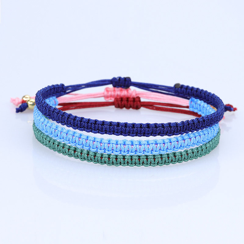 Wholesale Hand-woven Friendship Bracelet Rope Multi-color Optional