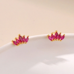 Wholesale Crown And Zirconia Luxury Earrings