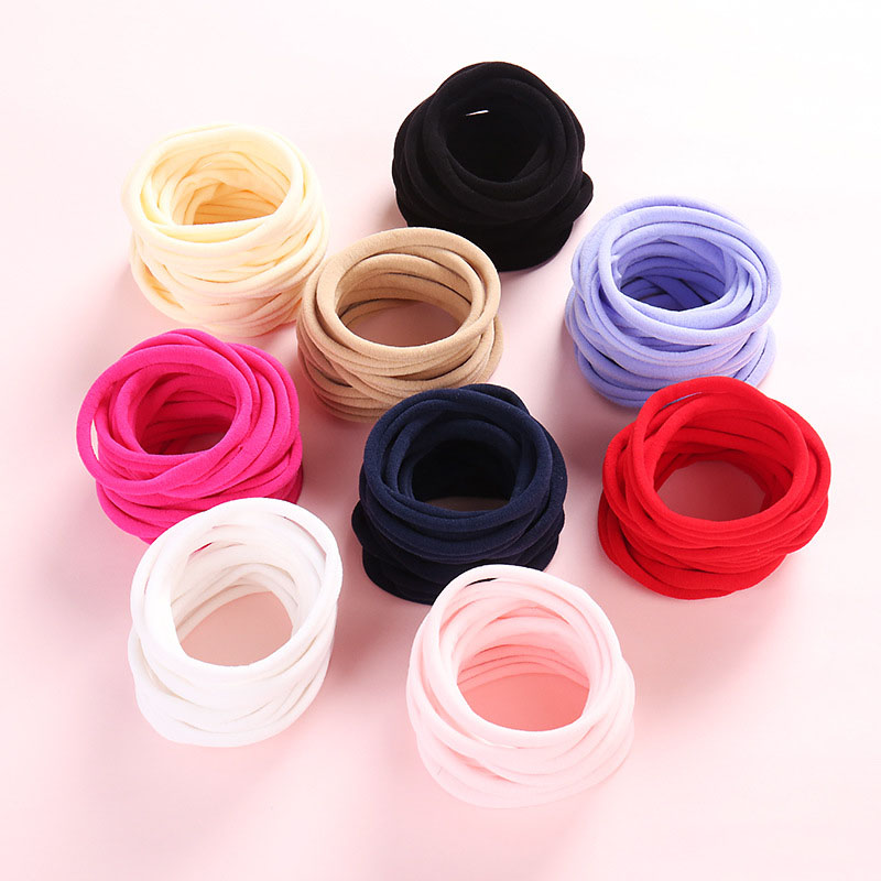 Non-marking Nylon Baby Super Soft Diy Knitted Headband Supplier
