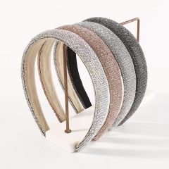 Full Diamond Elegant Fashion Rhinestone Light Luxury Headband Manufacturer