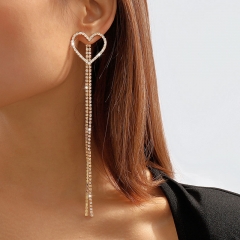 Love Heart Elegant Tassel Earrings Long Earrings Manufacturer