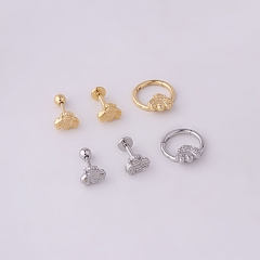 Insect Stainless Steel Lip Stud Ear Bone Stud Nose Ring Manufacturers