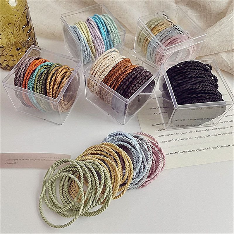 Wholesale High-stretch Rubber Band Tie Hair Simple Hair Band