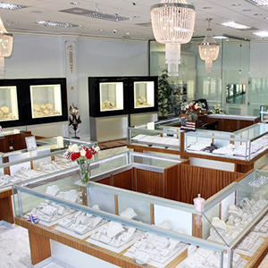 Expositor de la tienda asociada