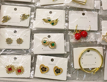 Exposición de productos de joyería al por mayor Sparkle