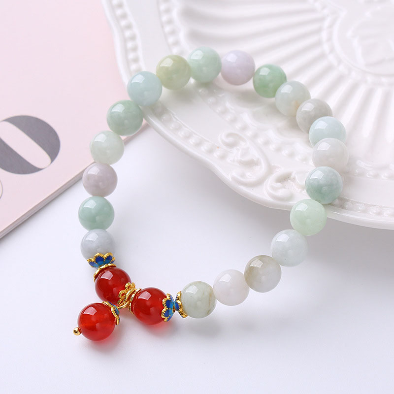 Wholesale Vintage Beaded Sweet Jade Simple Fashion Bracelet