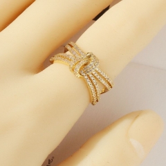 Multi-layer Ring Fashion Personality Wide Face Knotted Open Ring Supplier