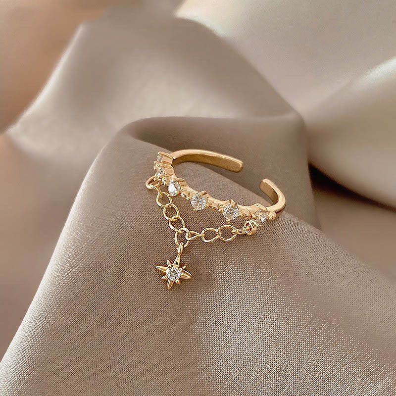 Light Luxury Open Ring With Octopus Chain Supplier