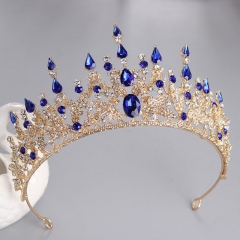 Wholesale Baroque Bride Rhinestone Crown Hair Accessories