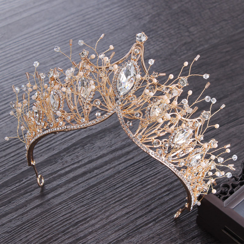 Wholesale Bridal Crown Silver Handmade Hair Bands