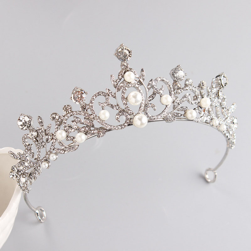 Wholesale Bridal Diamond-set Crown Hair Band