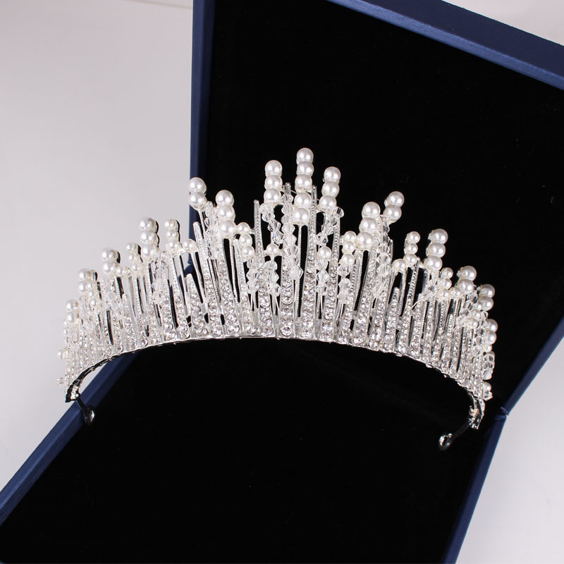 Wholesale Bridal Crystal Handmade Baroque Crown