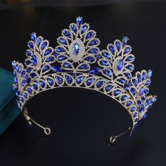 Luxury Bridal Crown Alloy Crystal Hair Ornaments Vendors