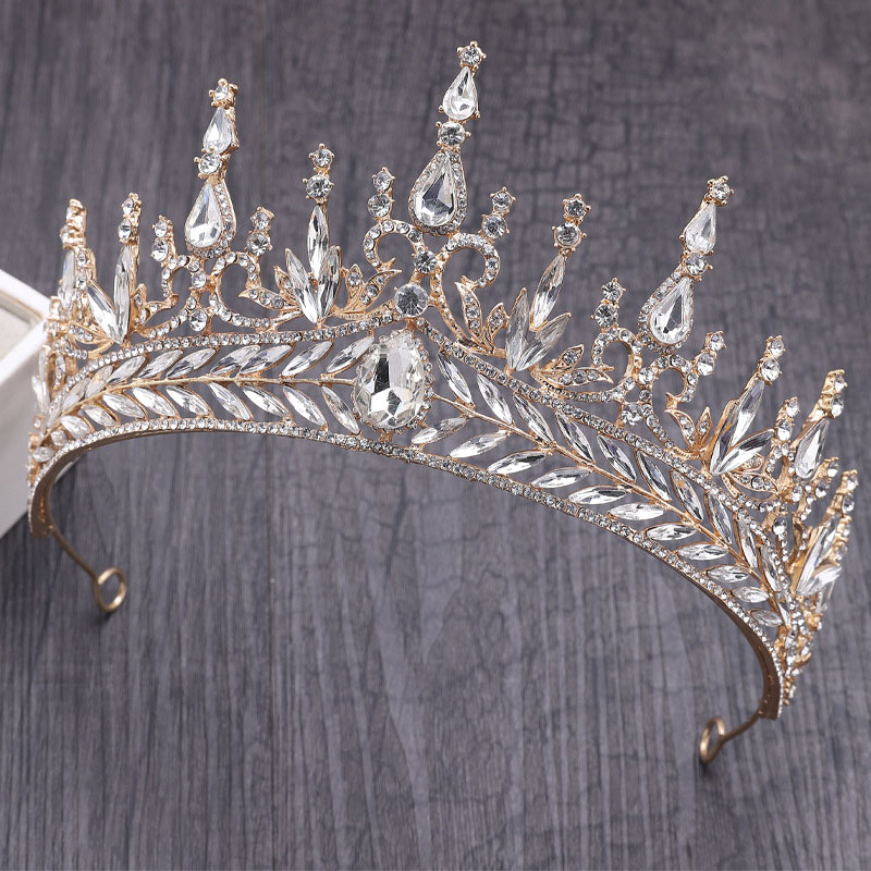 Bridal Crown Alloy Headband Crystal Hair Accessories Supplier