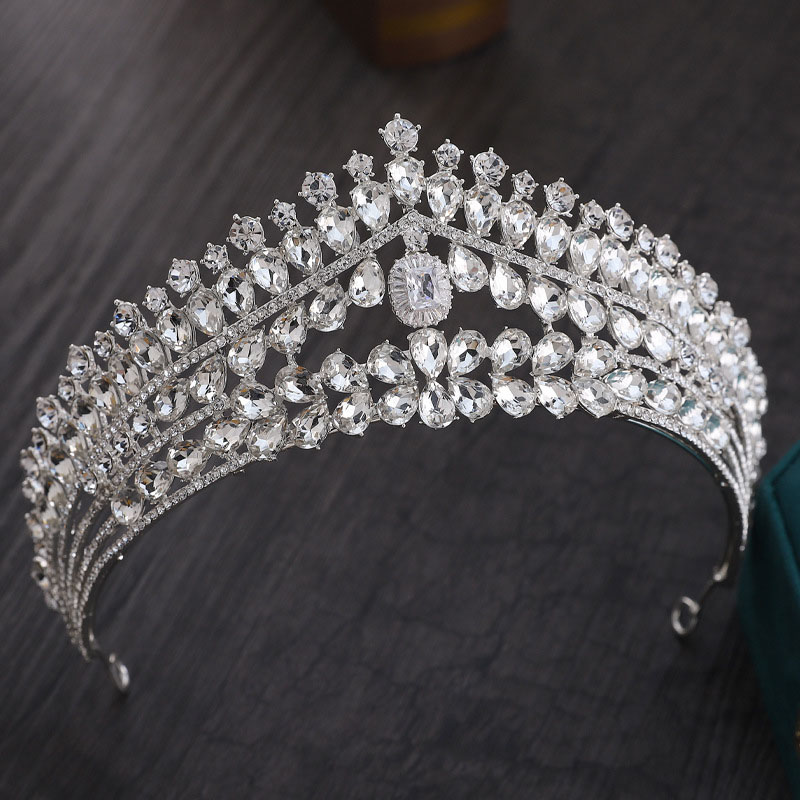 Korean Version Of The Bride Crown Crystal Tiara Supplier