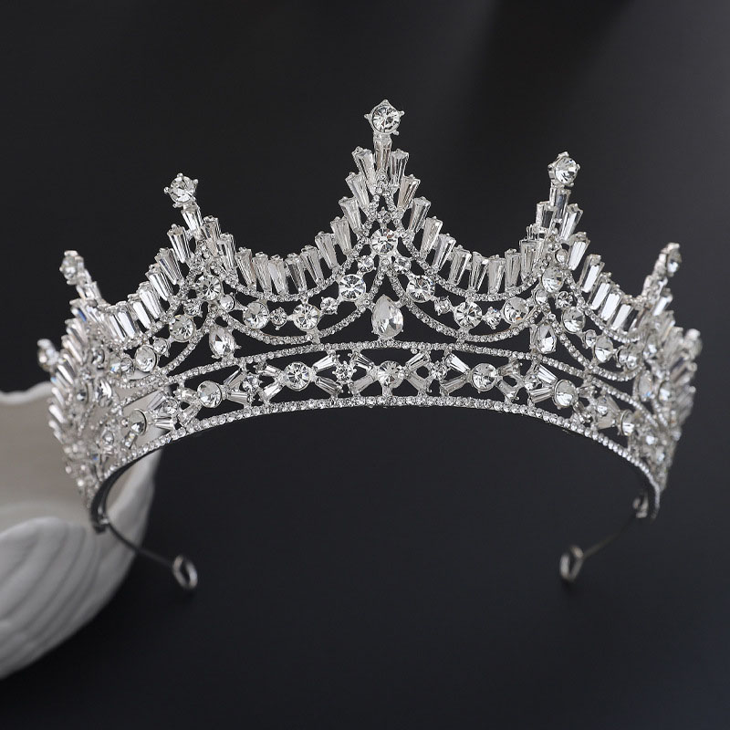 Luxury Bridal Crown Tiara With Diamond Hair Band Vendors
