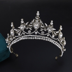 Bridal Crown Crystal Baroque Vintage Headdress Vendors