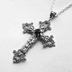 Flower Cross Diamond Necklace Earrings Suppliers
