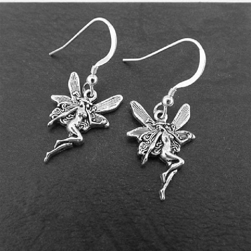 Angel Wings Pixie Vintage Fairy Earrings Suppliers