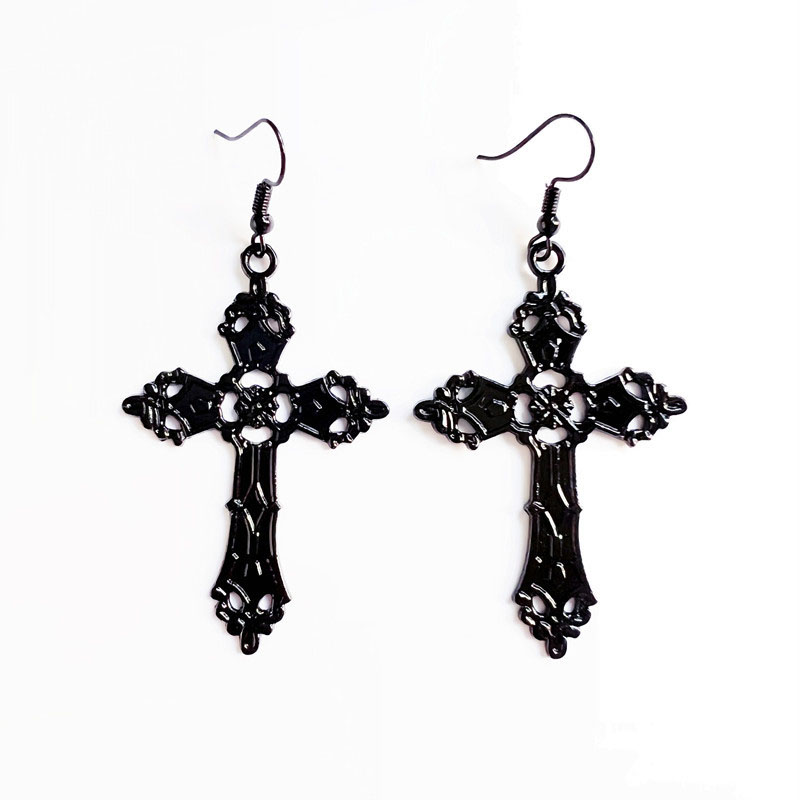 Baroque Cross Vintage Bohemian Gothic Earrings Suppliers