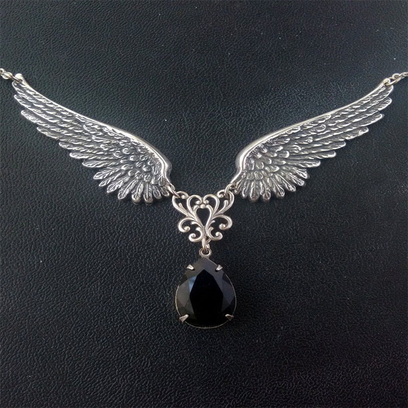 Luxury Angel Wings Pendant Necklace Suppliers