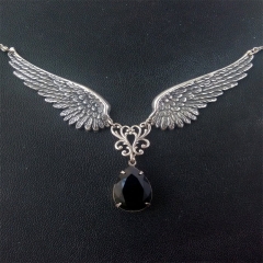 Luxury Angel Wings Pendant Necklace Suppliers