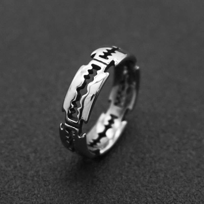 Alloy Geometric Blade Shape Opening Adjustable Ring Distributors